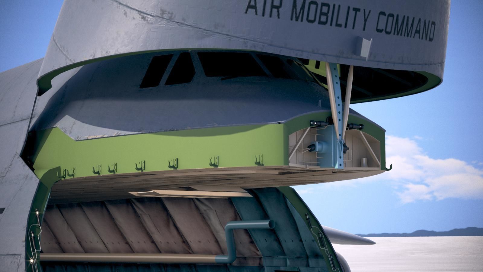 Lockheed C-5 Galaxy 3D model_29
