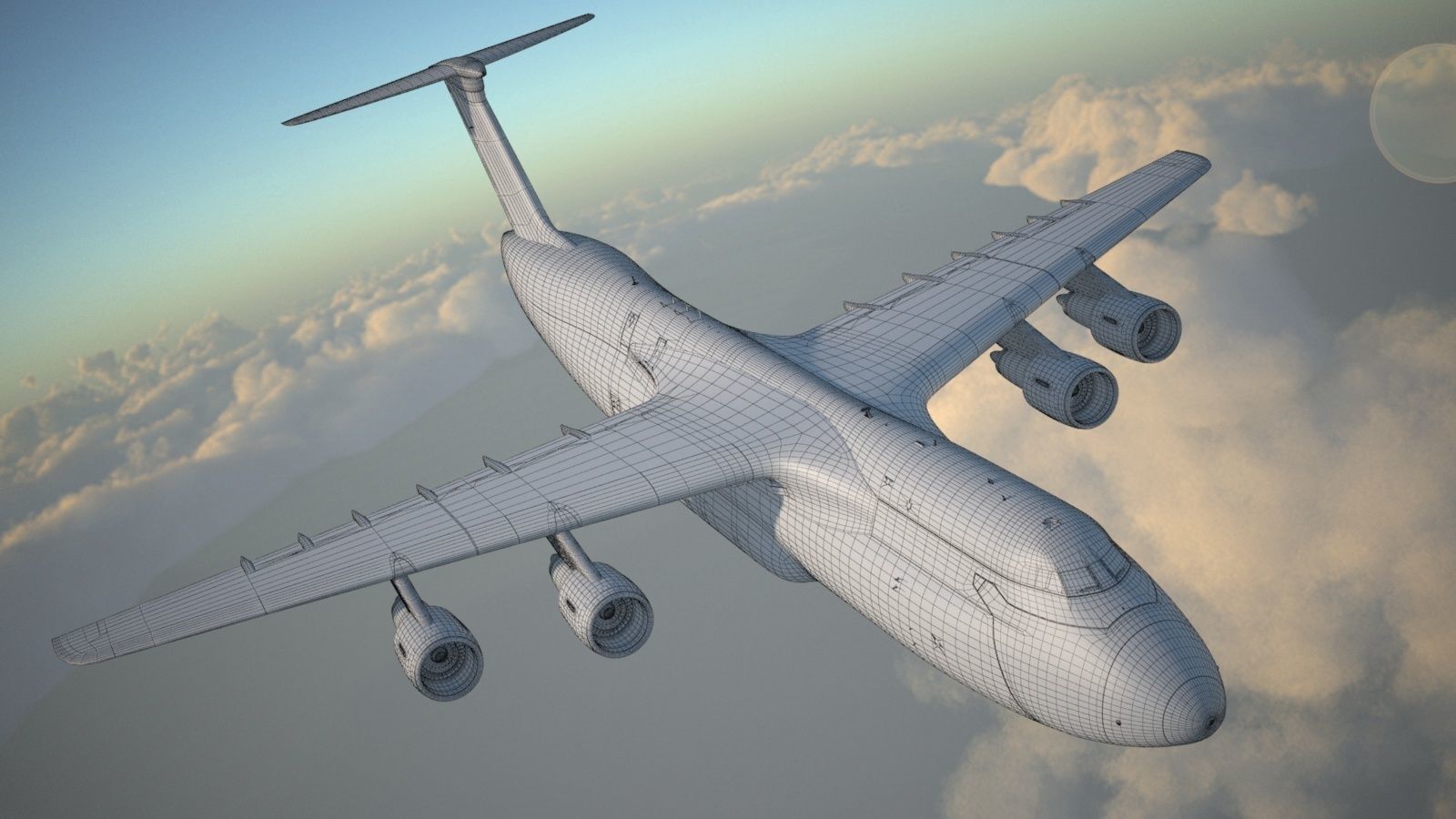 Lockheed C-5 Galaxy 3D model_36