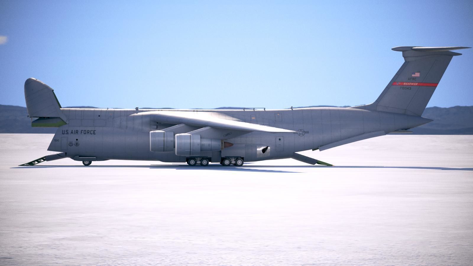 Lockheed C-5 Galaxy 3D model_20