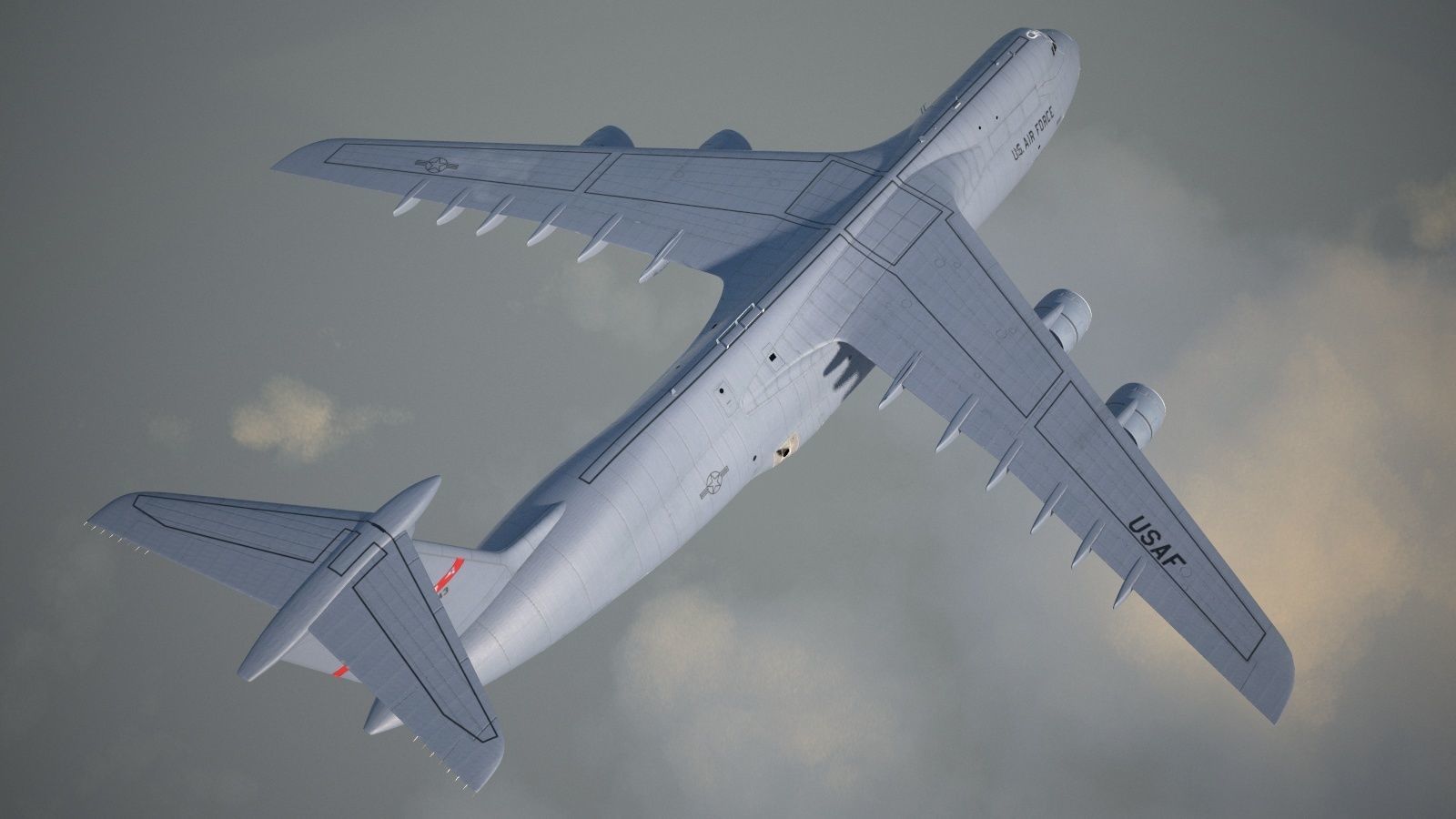 Lockheed C-5 Galaxy 3D model_5