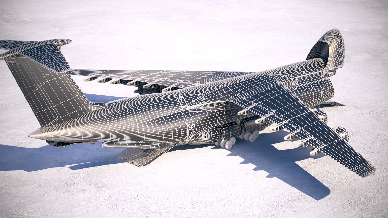 Lockheed C-5 Galaxy 3D model_31