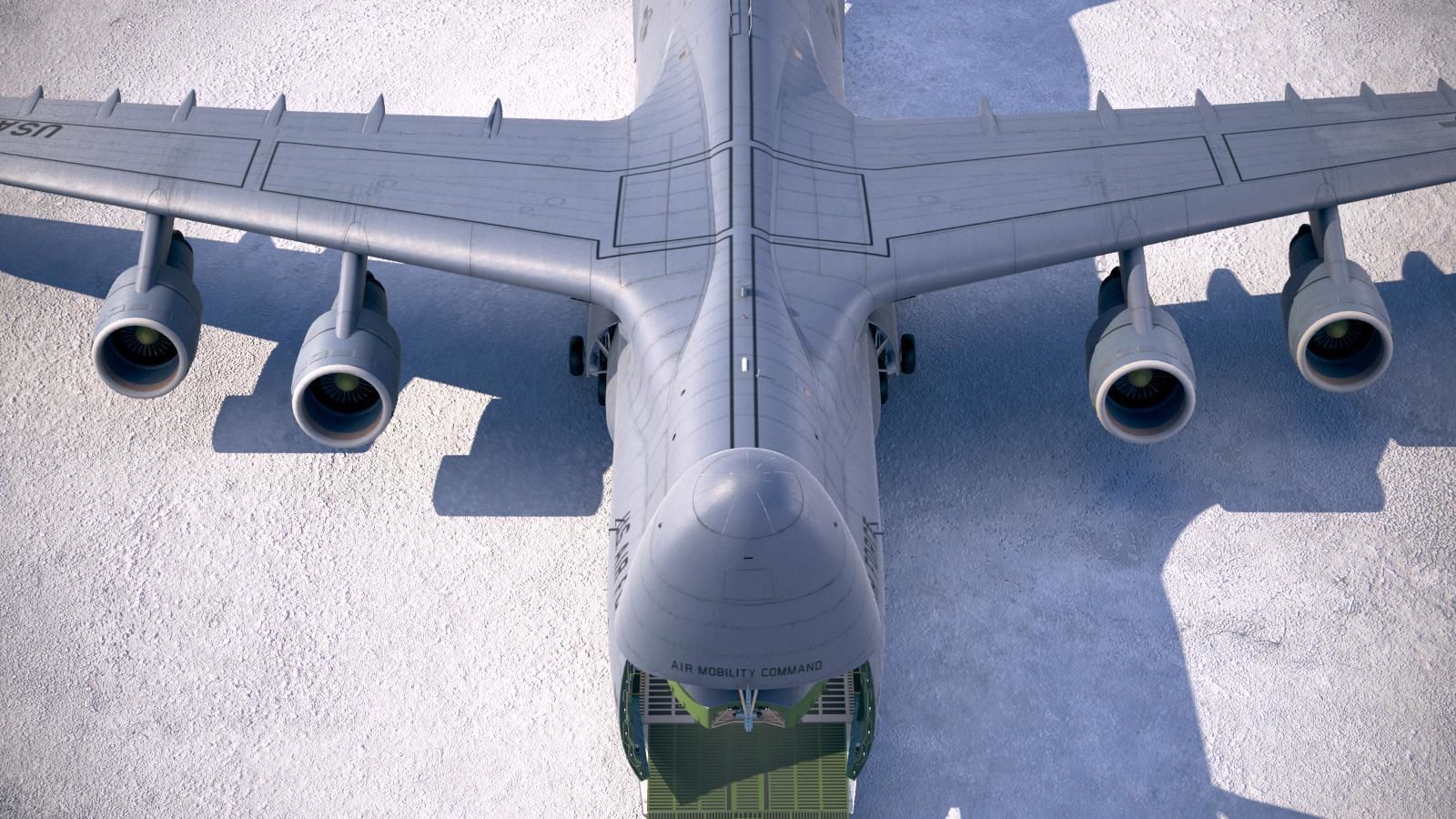 Lockheed C-5 Galaxy 3D model_22