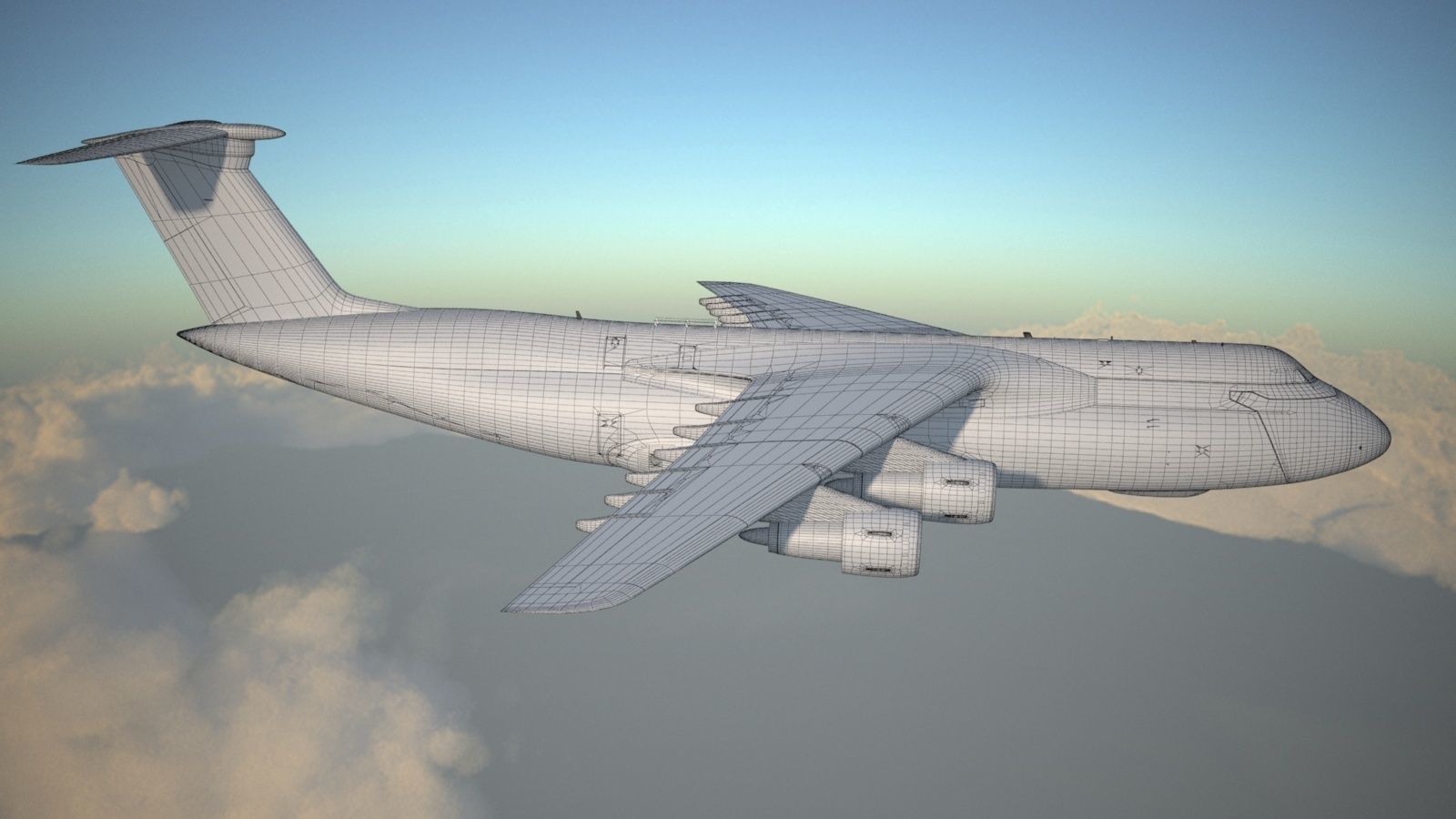 Lockheed C-5 Galaxy 3D model_38