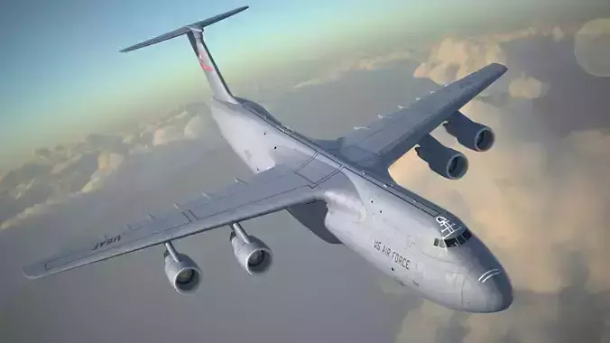 Lockheed C-5 Galaxy 3D model