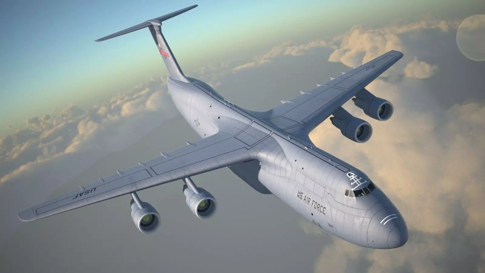 Lockheed C-5 Galaxy 3D model_0
