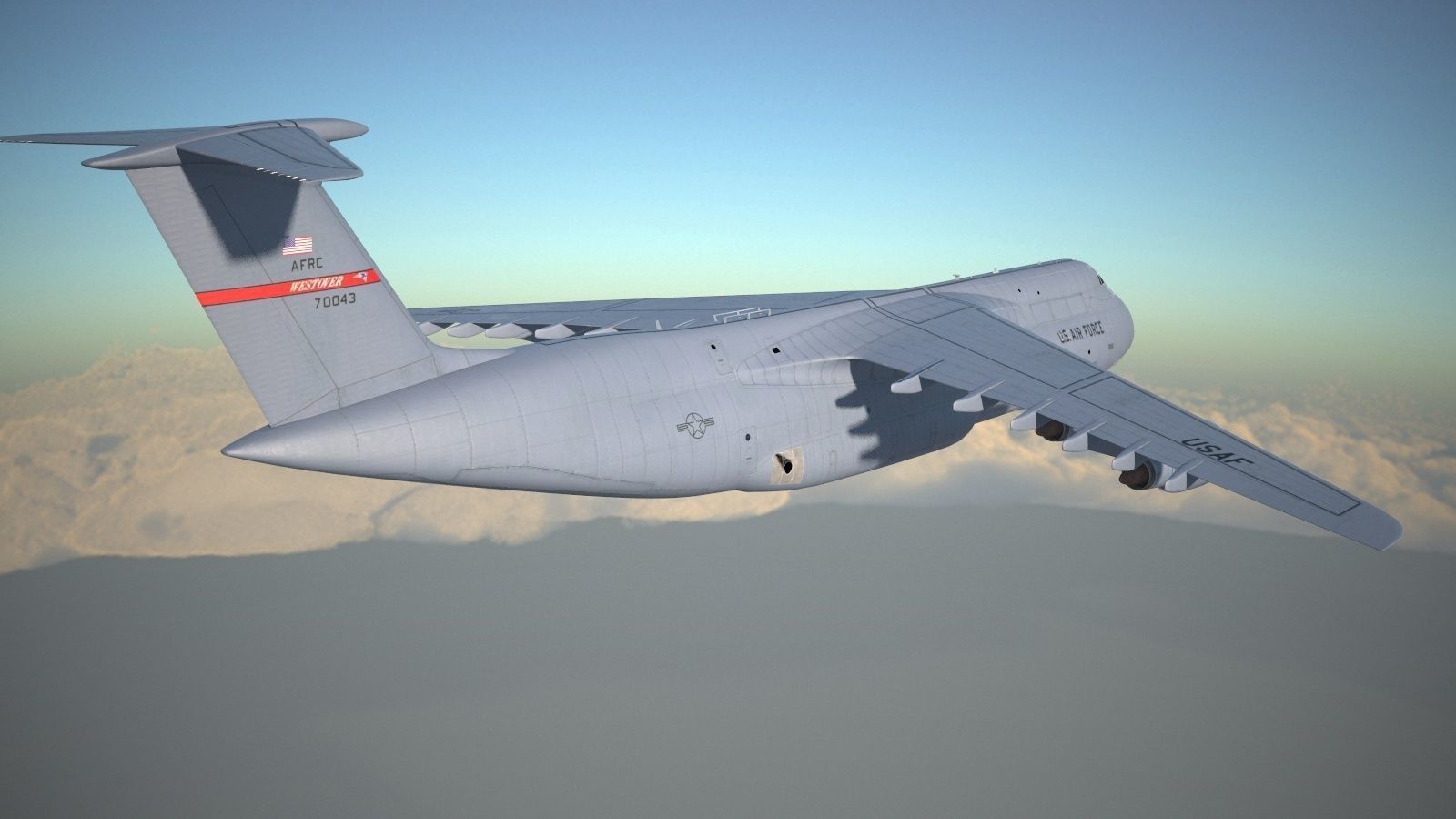 Lockheed C-5 Galaxy 3D model_11
