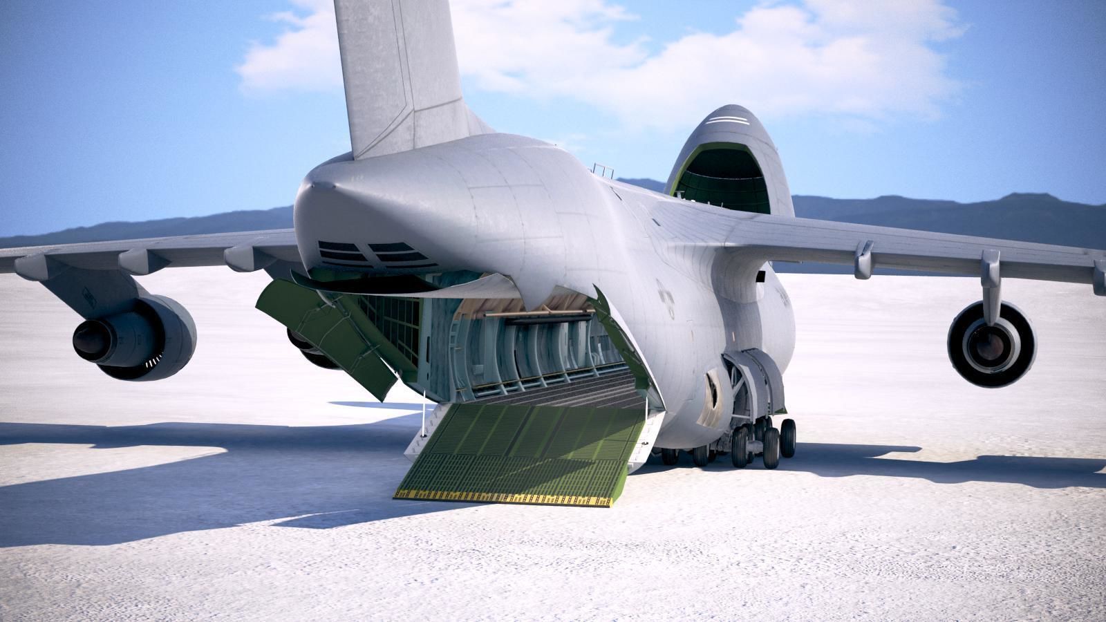 Lockheed C-5 Galaxy 3D model_2