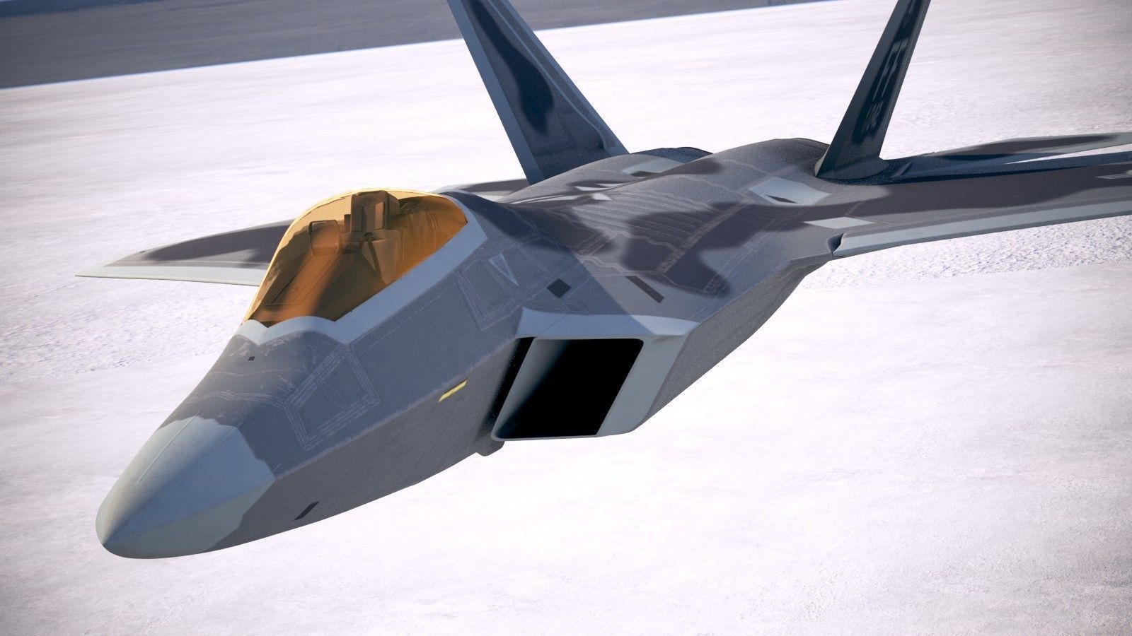 Lockheed Martin F22A Raptor JSOH 3D model_19