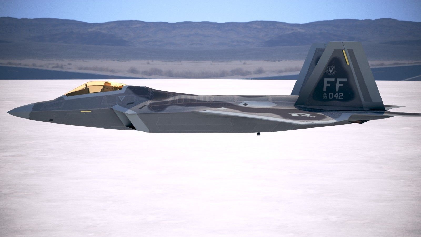 Lockheed Martin F22A Raptor JSOH 3D model_21