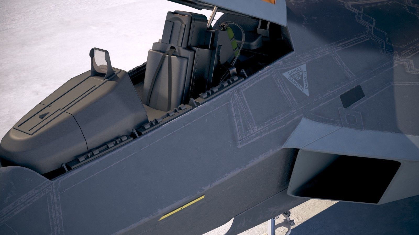 Lockheed Martin F22A Raptor JSOH 3D model_2