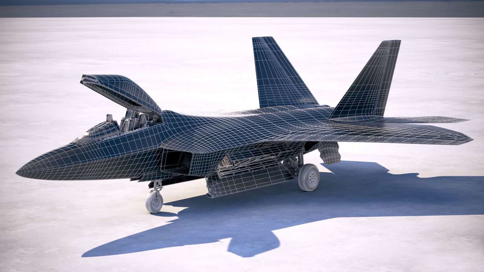 Lockheed Martin F22A Raptor JSOH 3D model_26