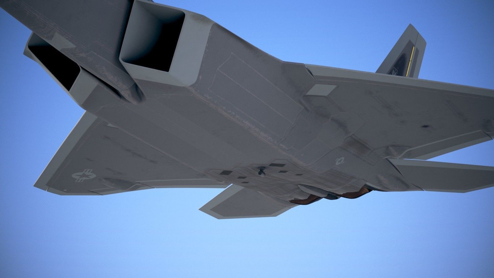 Lockheed Martin F22A Raptor JSOH 3D model_25