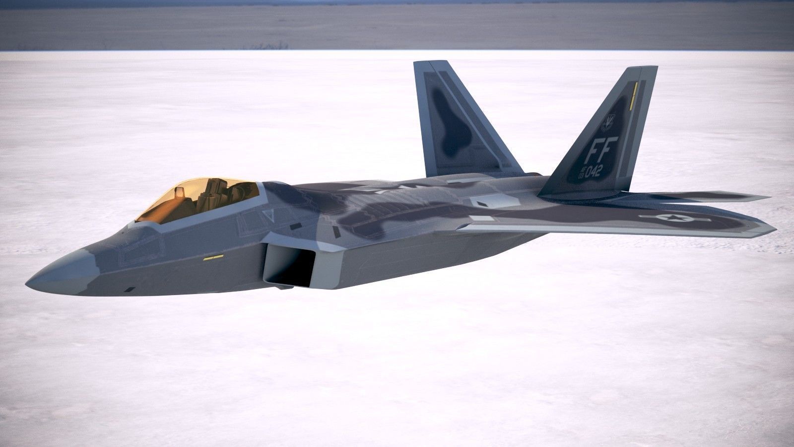 Lockheed Martin F22A Raptor JSOH 3D model_18
