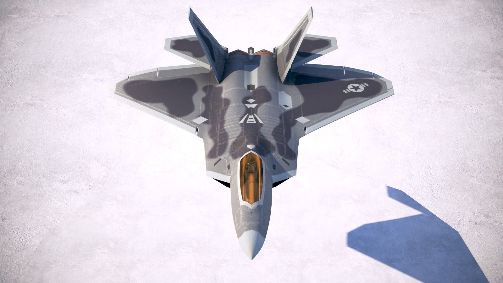 Lockheed Martin F22A Raptor JSOH 3D model_22