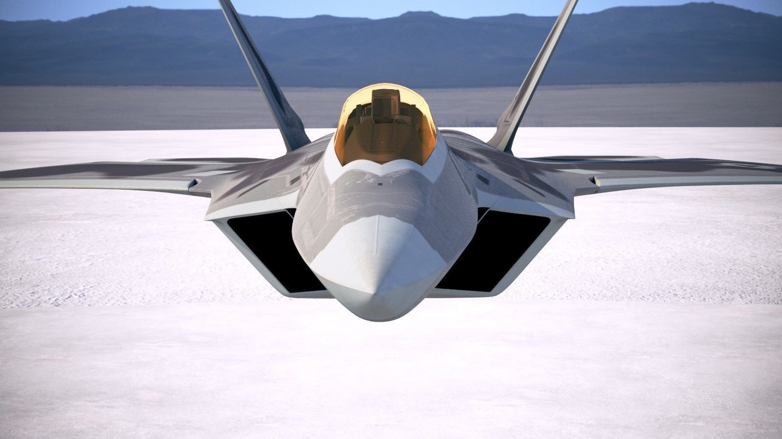Lockheed Martin F22A Raptor JSOH 3D model_23