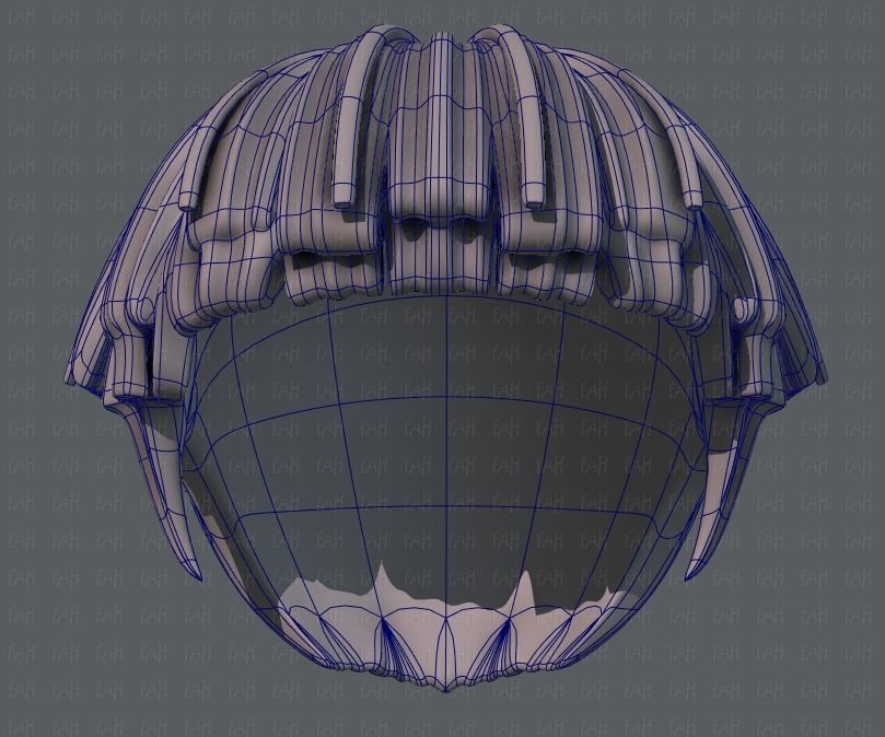 3D Hair style for boy V54 Low-poly 3D model_38