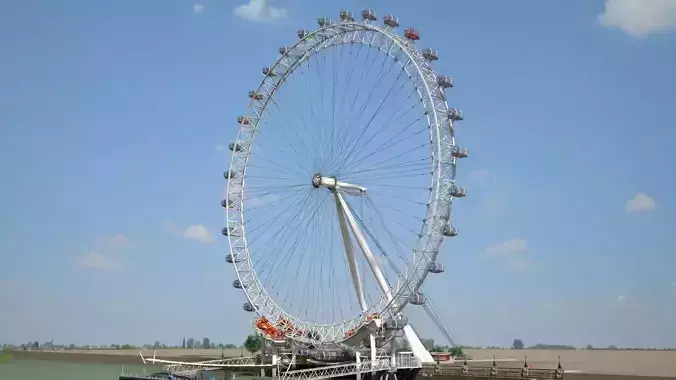 London Eye 3D model
