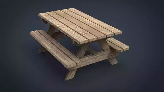 Camping Wood Table