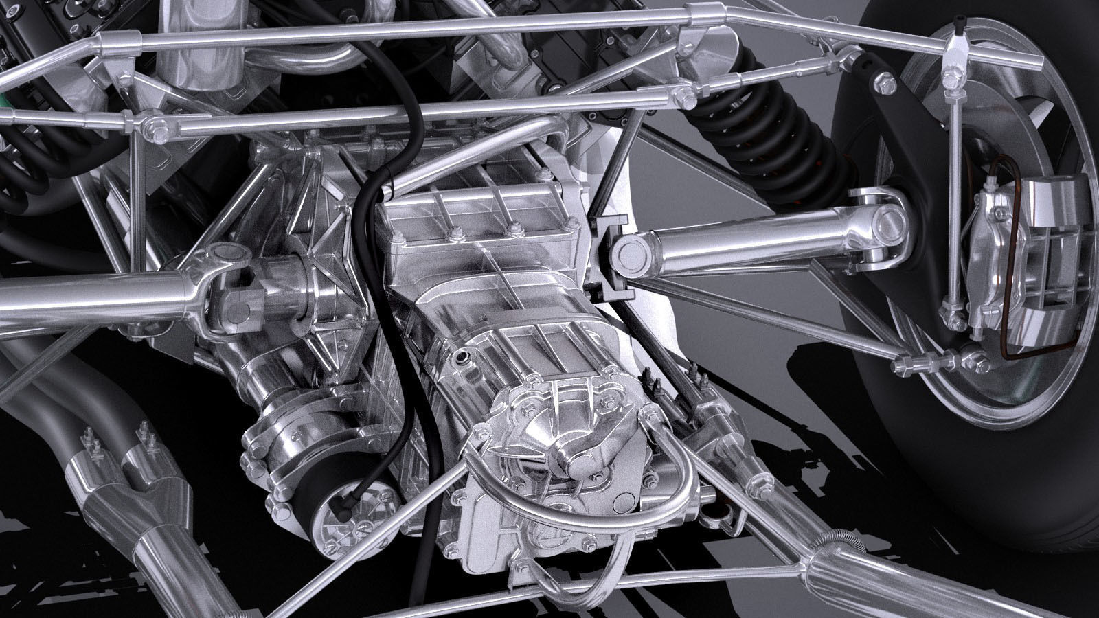 Lotus 49 1967-1970 VRAY 3D model_10