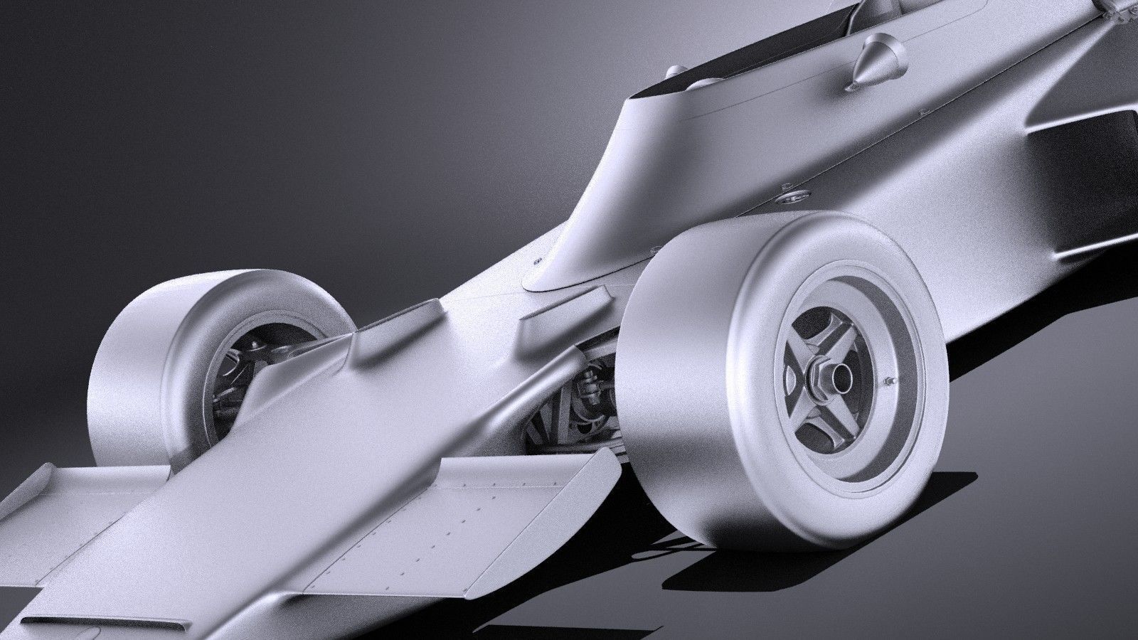 Lotus 72d 1970-1975 John Player Special Grand Prix VRAY 3D model_14