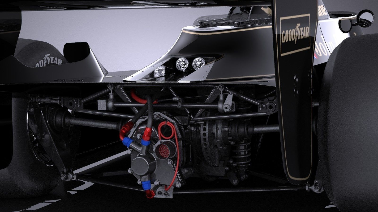 Lotus 79 grand prix 1978 VRAY 3D model_8