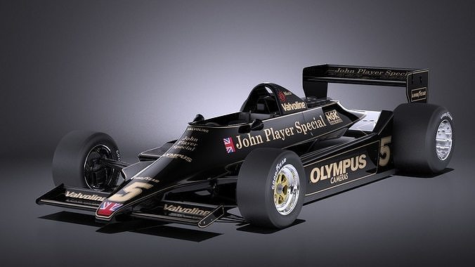 Lotus 79 grand prix 1978 VRAY 3D model