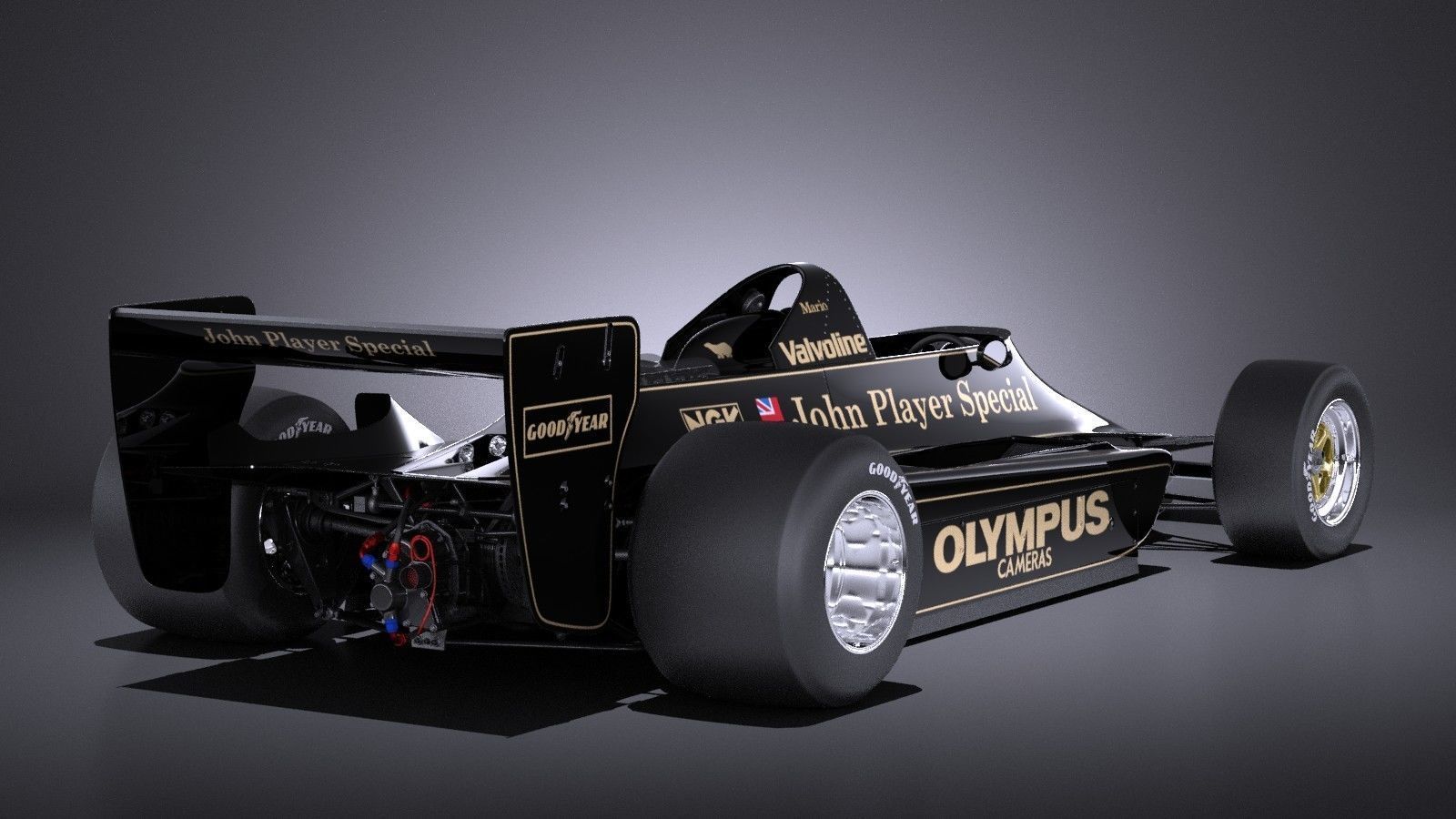 Lotus 79 grand prix 1978 VRAY 3D model_5