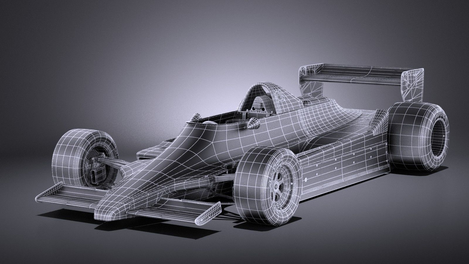 Lotus 79 grand prix 1978 VRAY 3D model_18