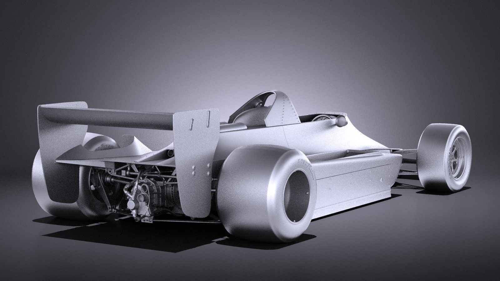 Lotus 79 grand prix 1978 VRAY 3D model_13