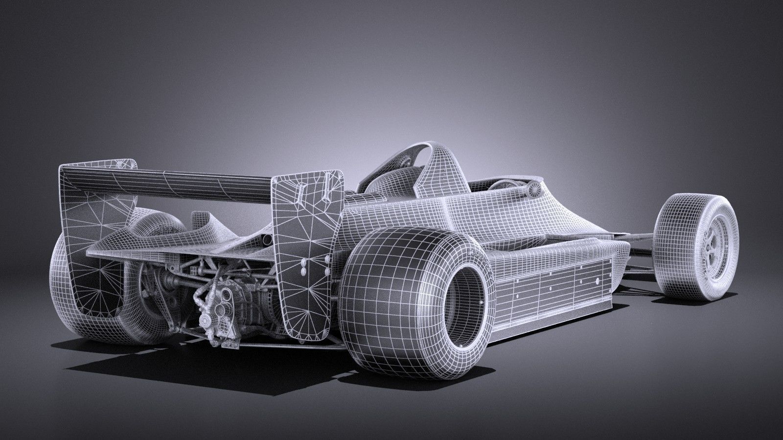 Lotus 79 grand prix 1978 VRAY 3D model_17