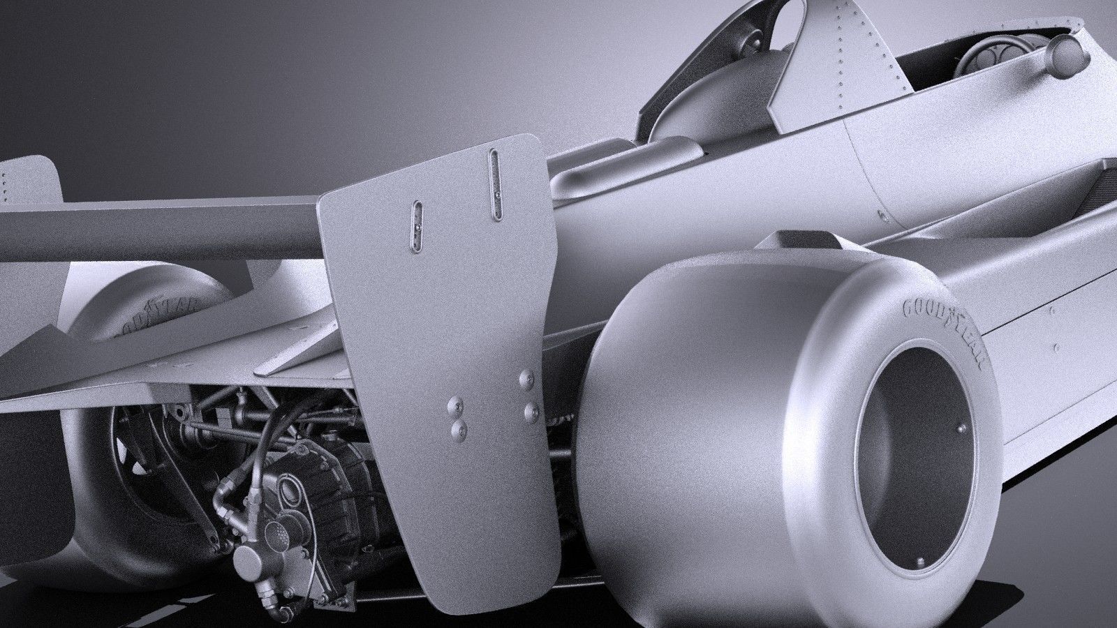Lotus 79 grand prix 1978 VRAY 3D model_12