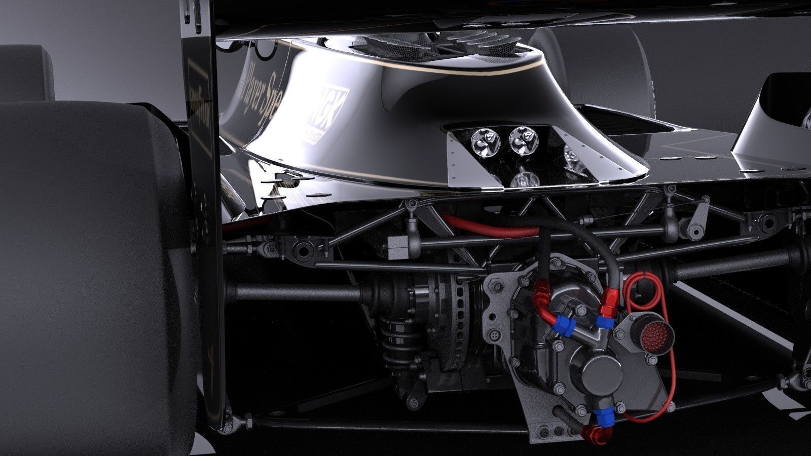 Lotus 79 grand prix 1978 VRAY 3D model_9