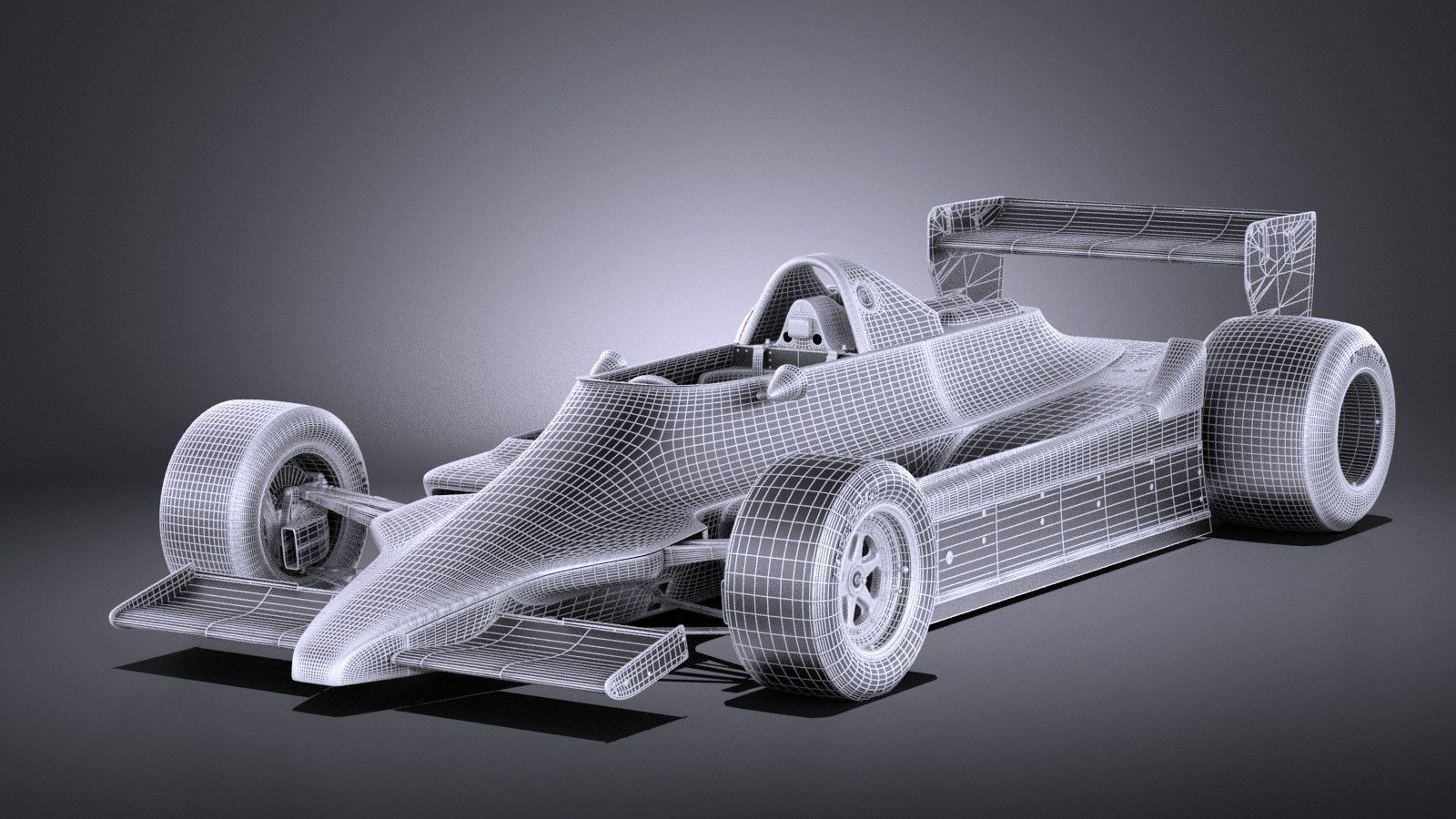 Lotus 79 grand prix 1978 VRAY 3D model_16