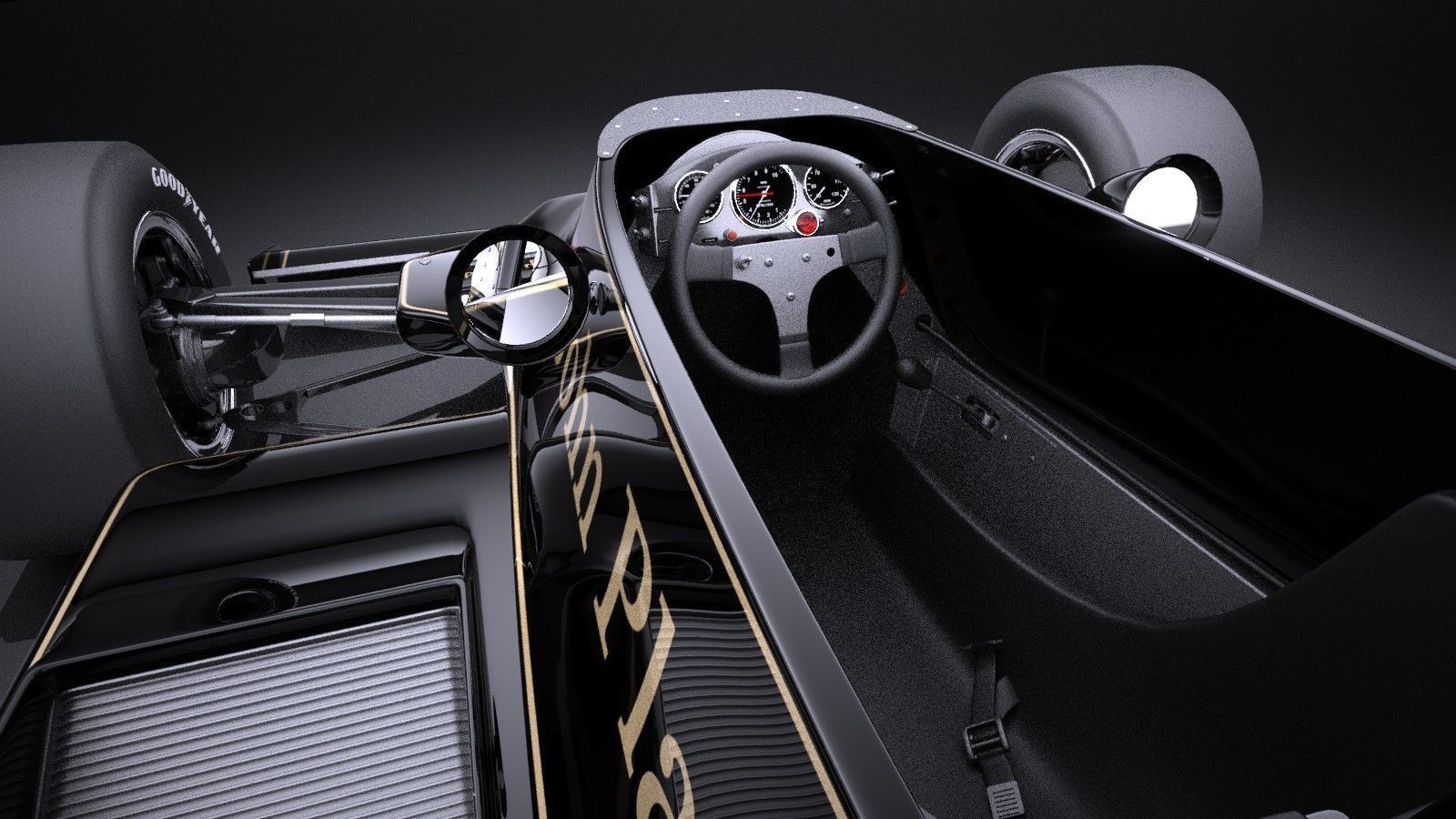 Lotus 79 grand prix 1978 VRAY 3D model_14