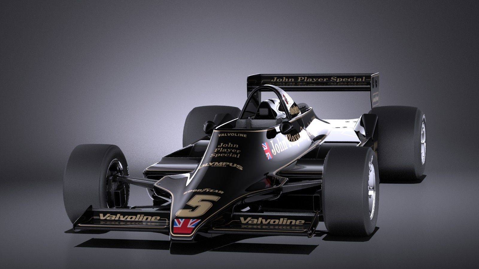 Lotus 79 grand prix 1978 VRAY 3D model_1