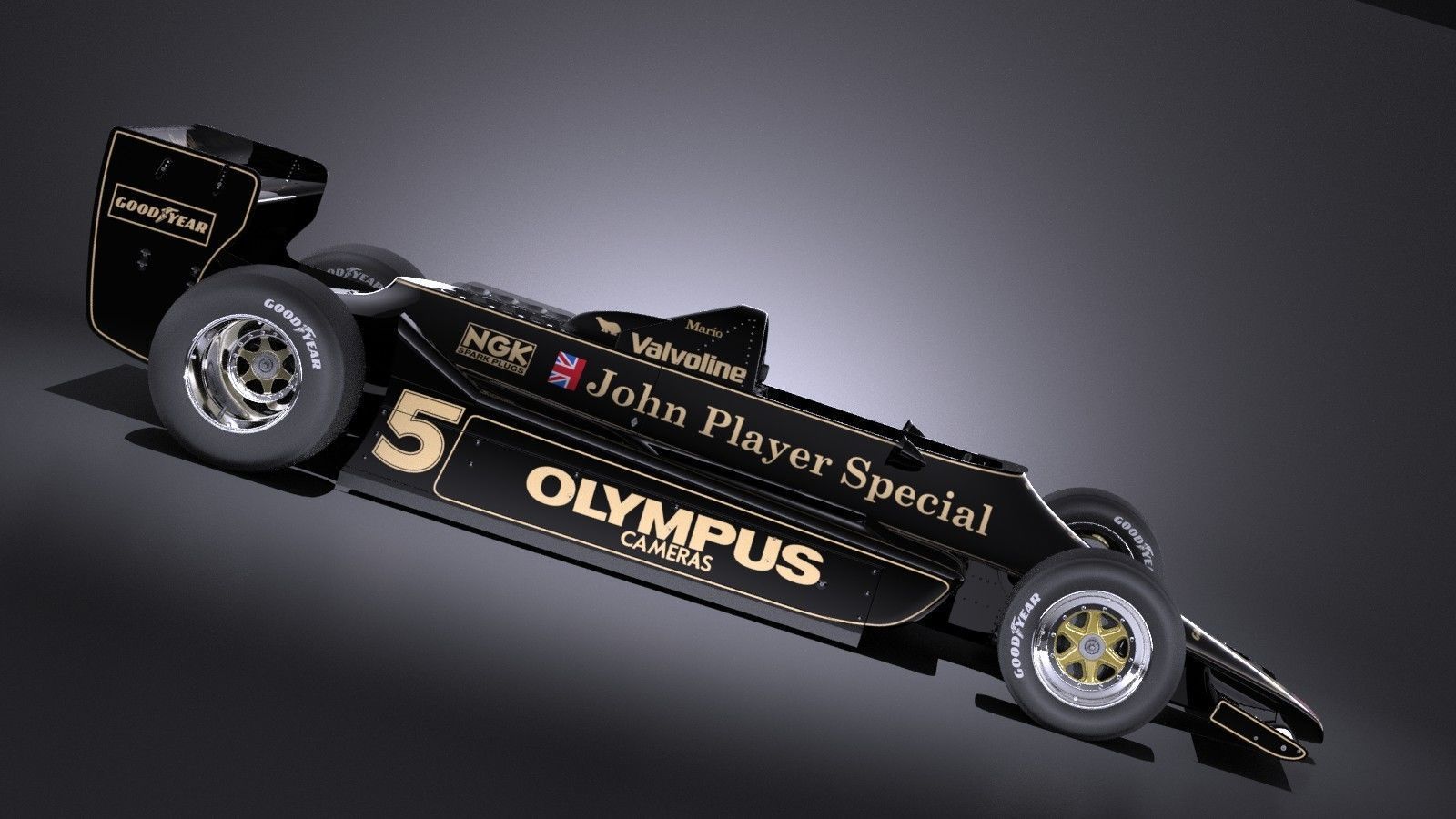 Lotus 79 grand prix 1978 VRAY 3D model_6