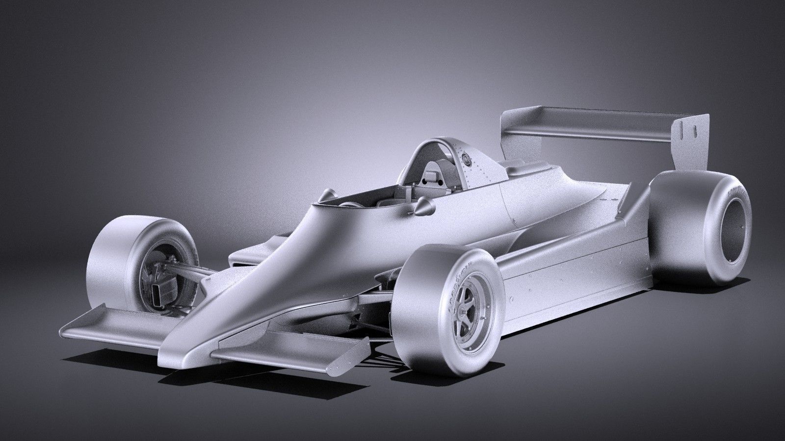 Lotus 79 grand prix 1978 VRAY 3D model_10