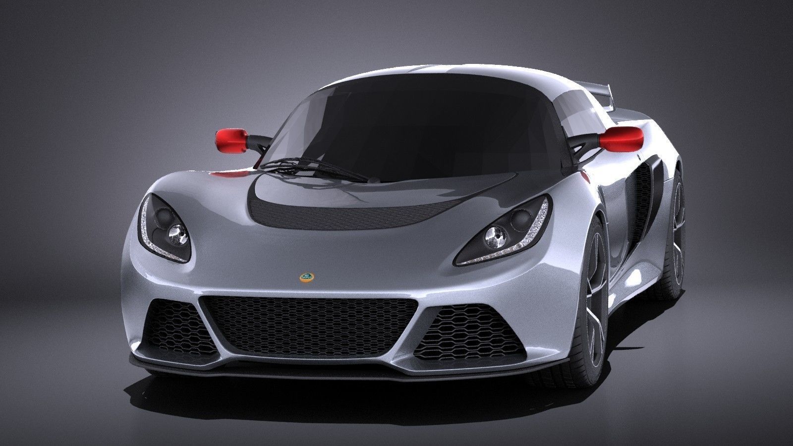 Lotus Exige S 2014 VRAY 3D model_1