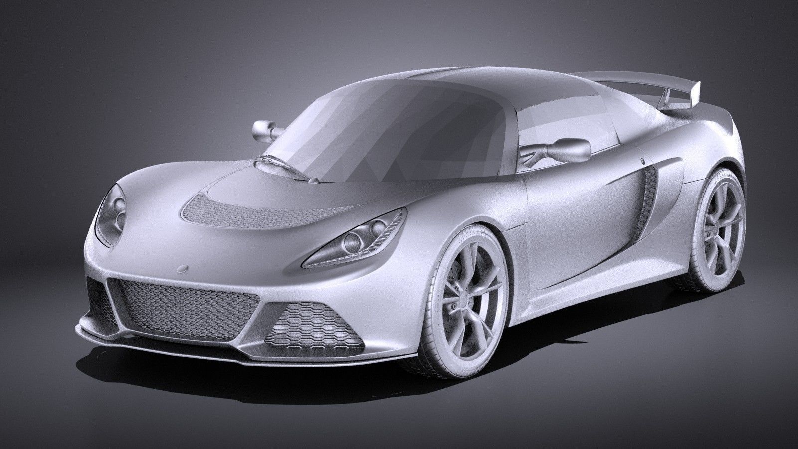 Lotus Exige S 2014 VRAY 3D model_8