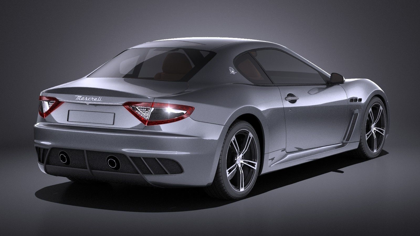 Maserati GranTurismo MC Stradale 2016 VRAY 3D model_5