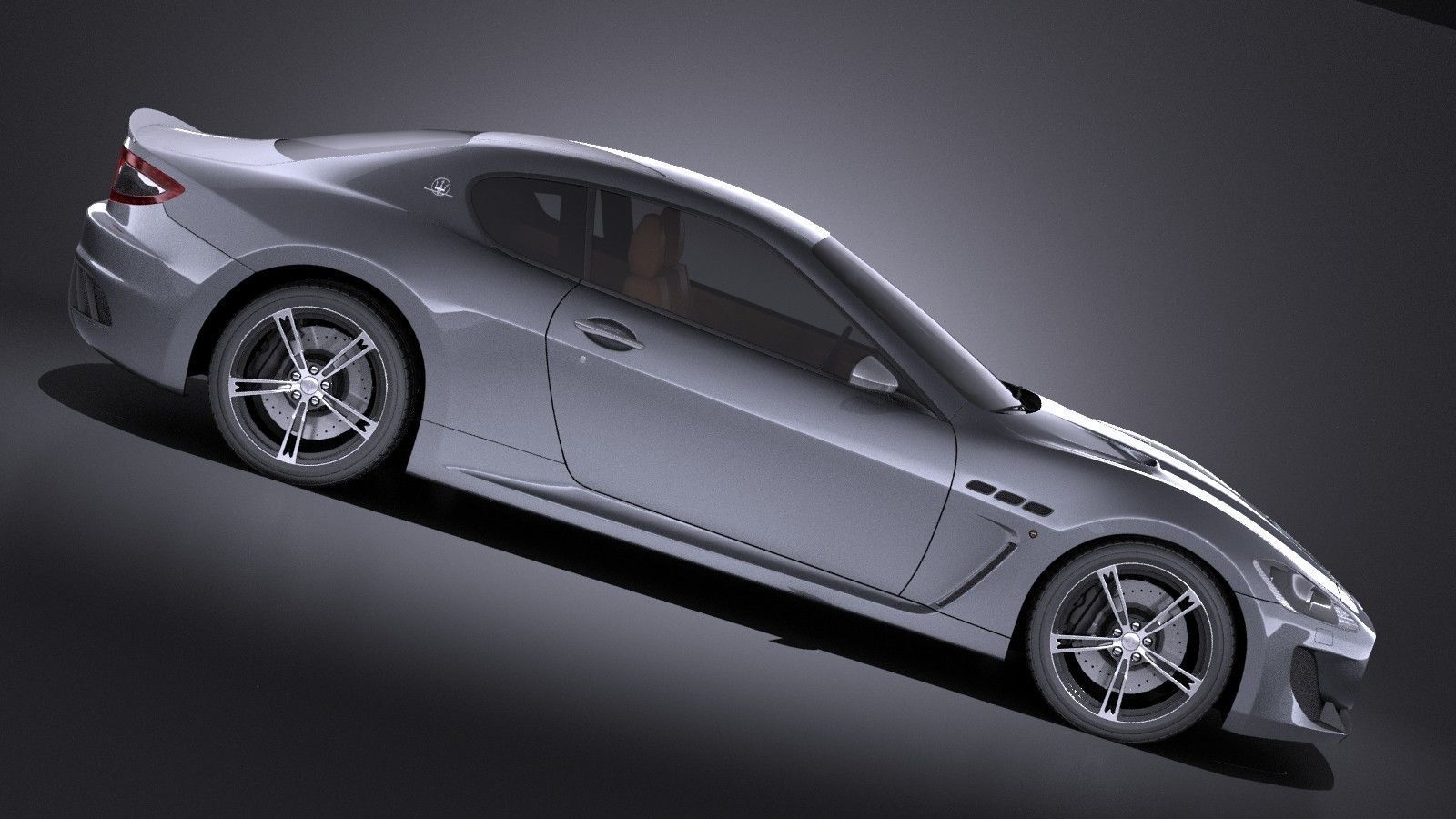 Maserati GranTurismo MC Stradale 2016 VRAY 3D model_6