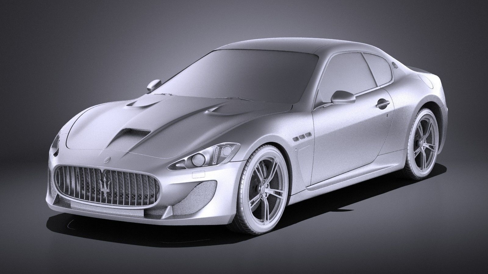 Maserati GranTurismo MC Stradale 2016 VRAY 3D model_8