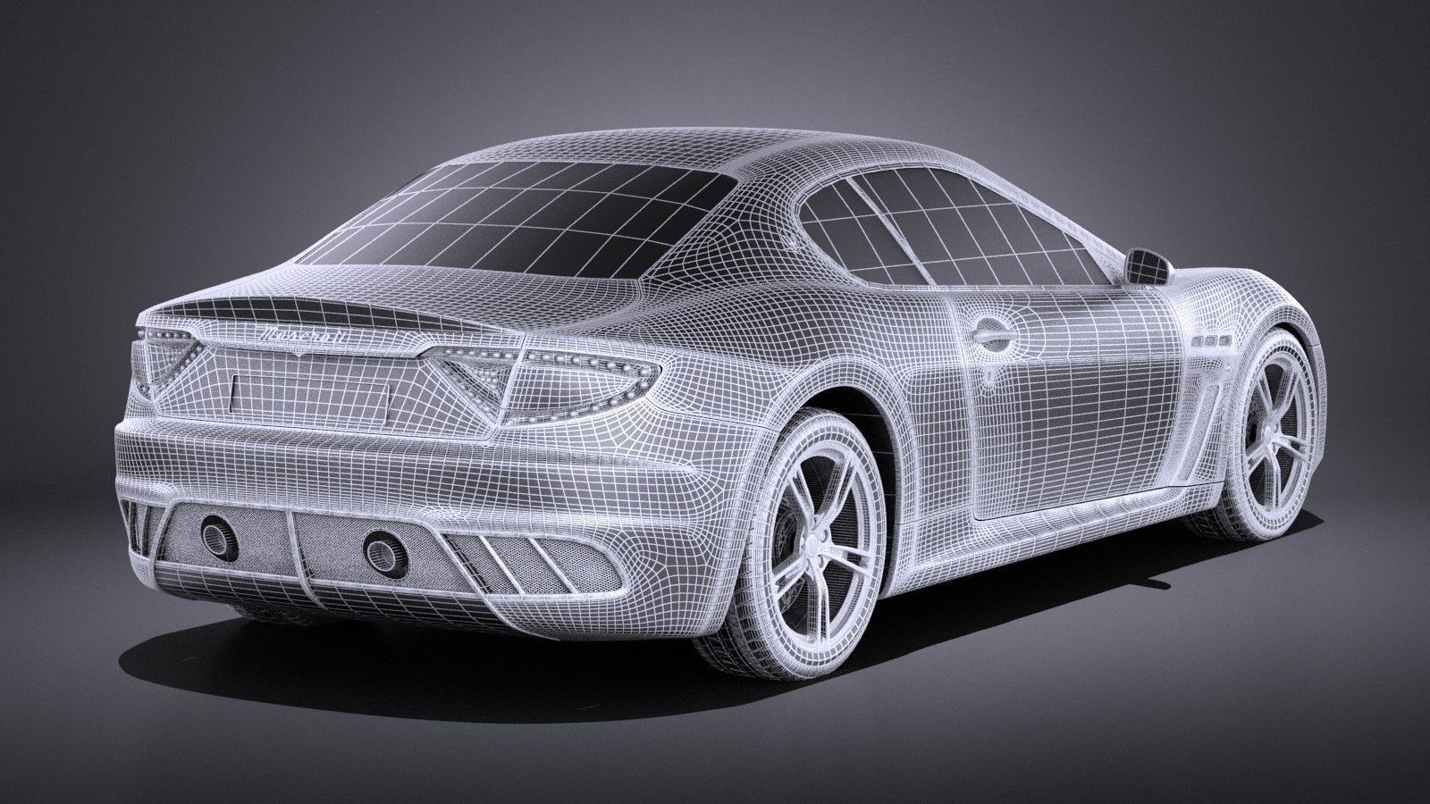 Maserati GranTurismo MC Stradale 2016 VRAY 3D model_13