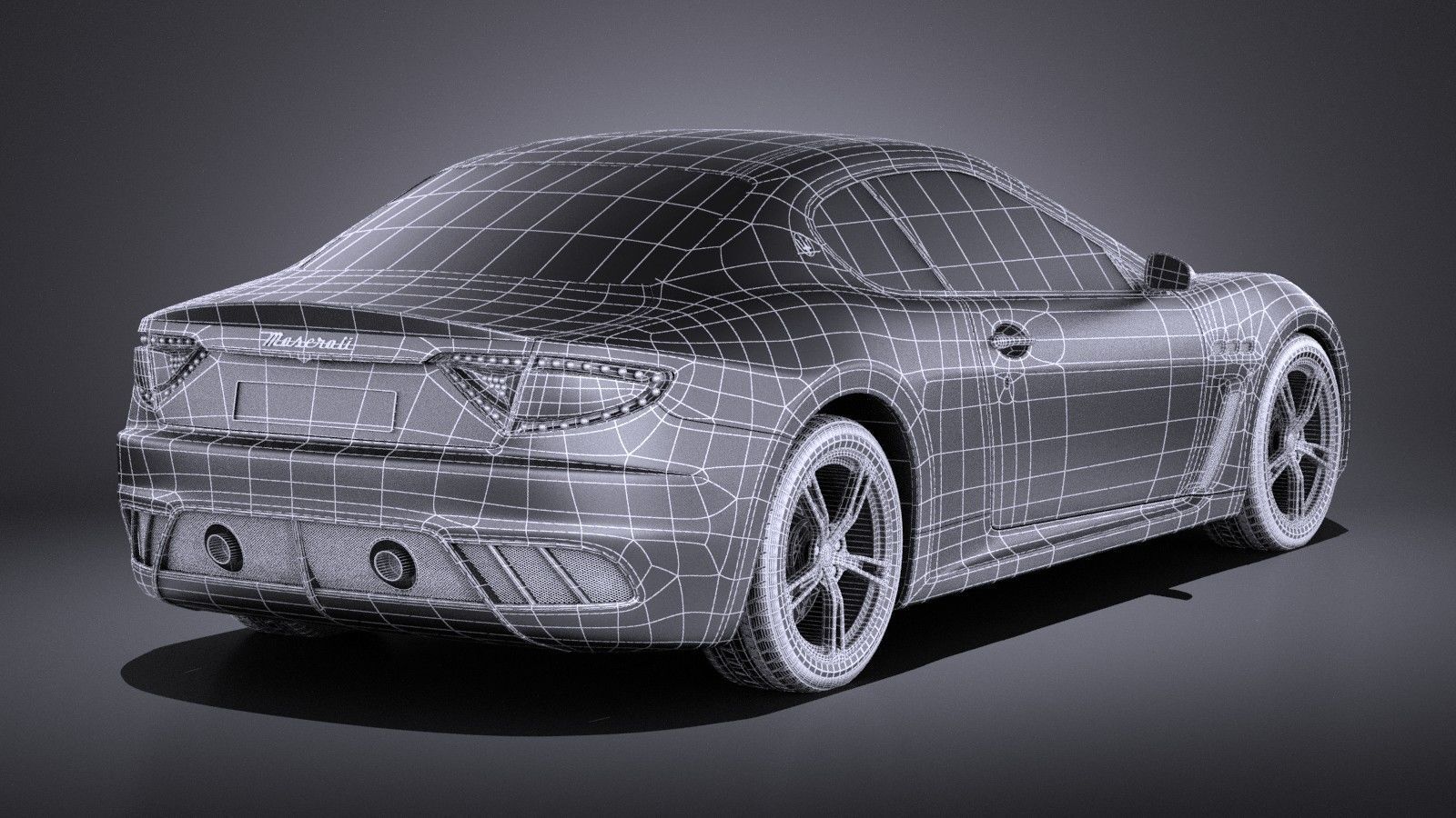 Maserati GranTurismo MC Stradale 2016 VRAY 3D model_15
