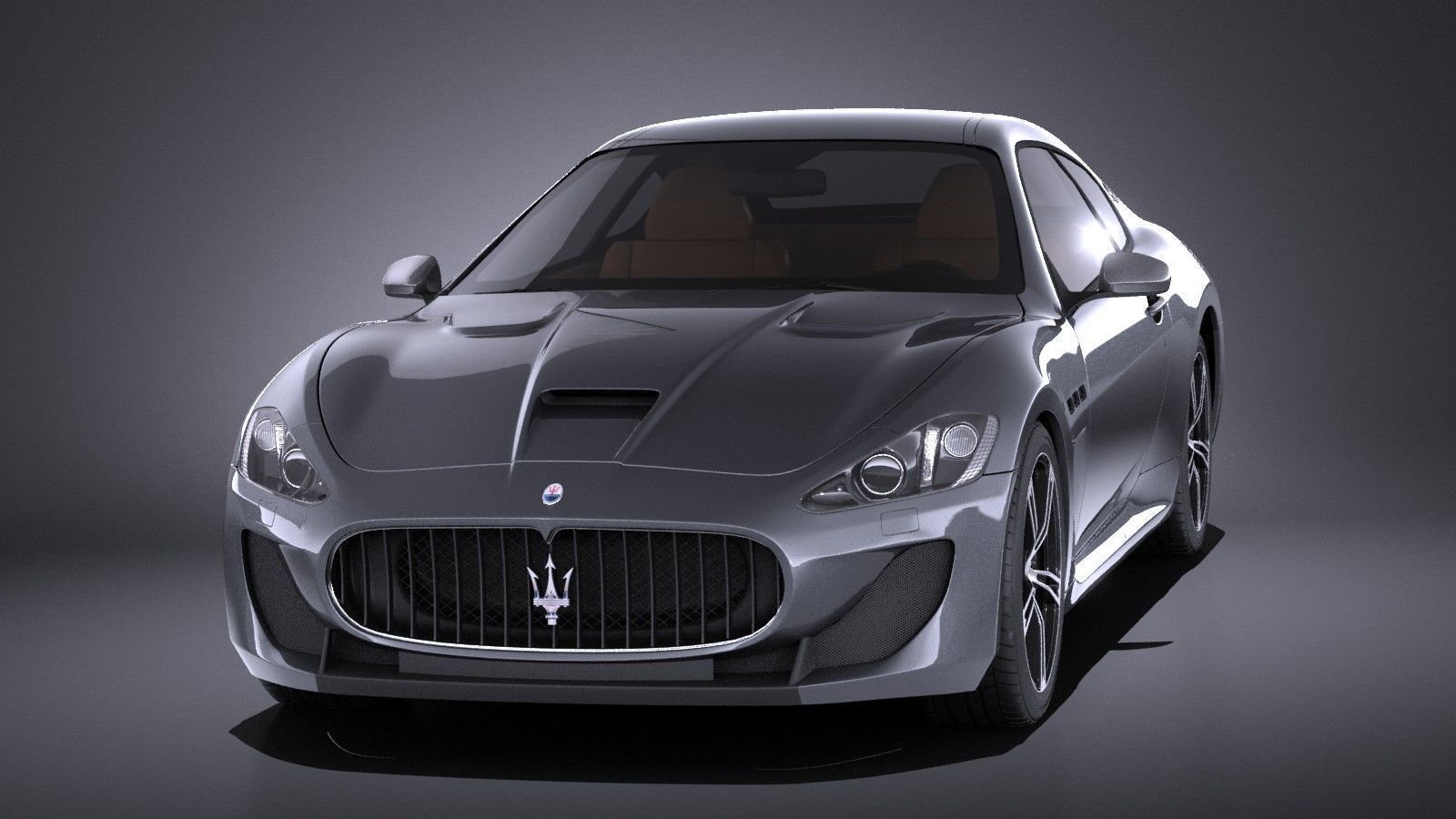 Maserati GranTurismo MC Stradale 2016 VRAY 3D model_1