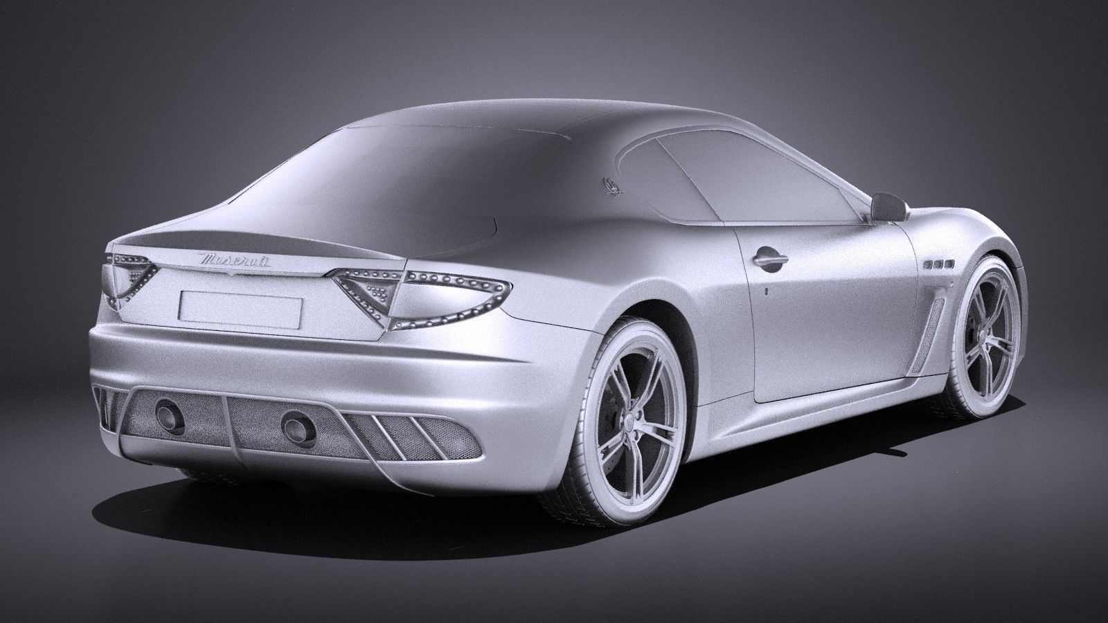Maserati GranTurismo MC Stradale 2016 VRAY 3D model_11