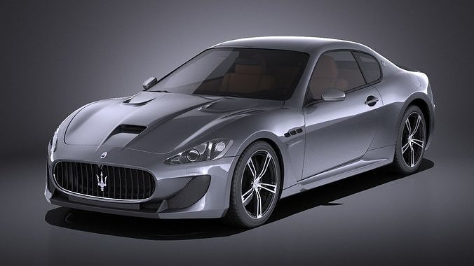 Maserati GranTurismo MC Stradale 2016 VRAY 3D model