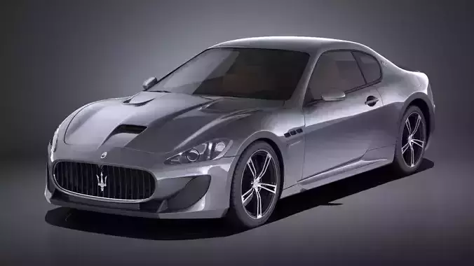 Maserati GranTurismo MC Stradale 2016 VRAY 3D model