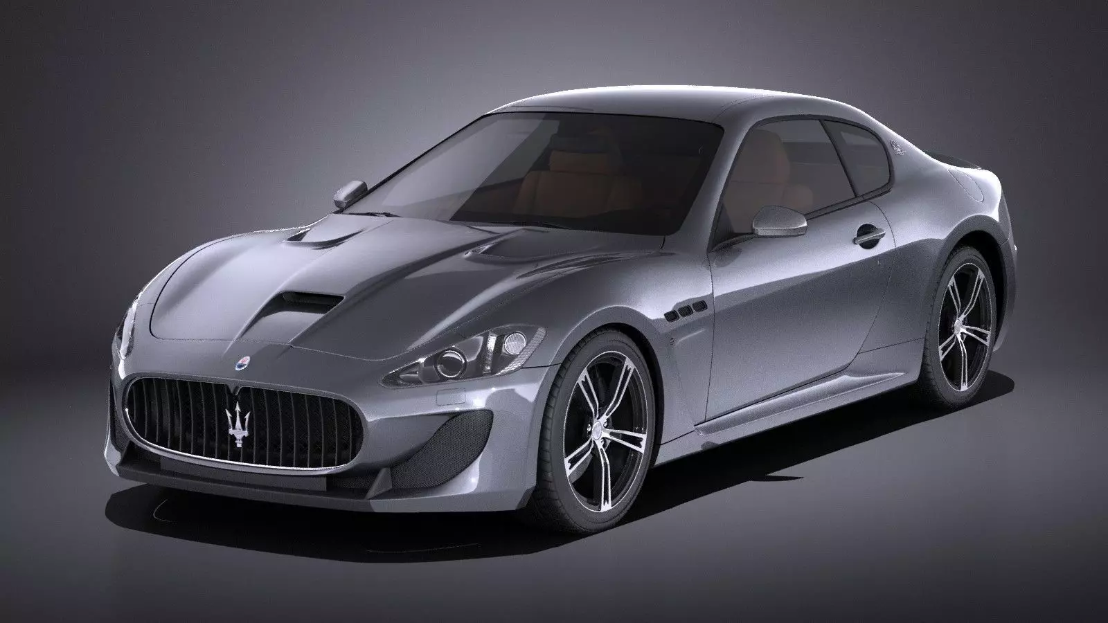 Maserati GranTurismo MC Stradale 2016 VRAY 3D model_0