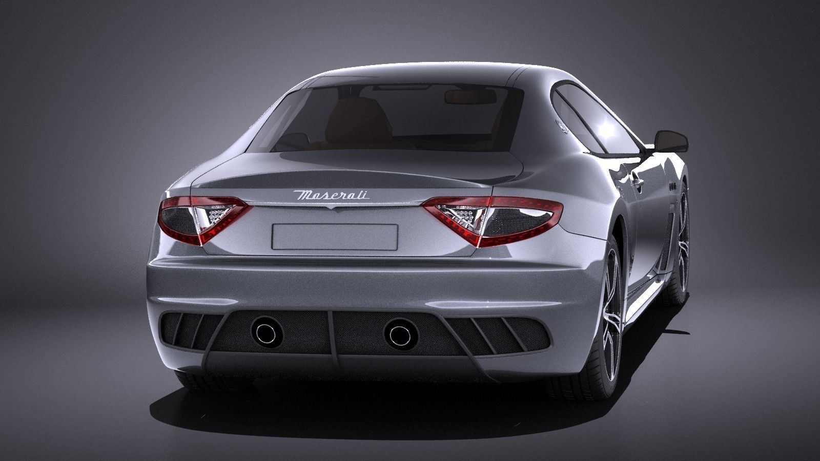 Maserati GranTurismo MC Stradale 2016 VRAY 3D model_4
